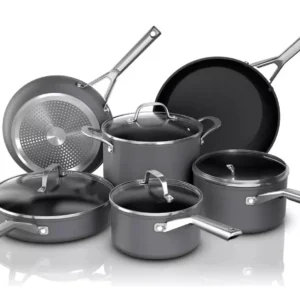 Batería De Cocina Ninja Never Stick Antiadherente 10 Piezas